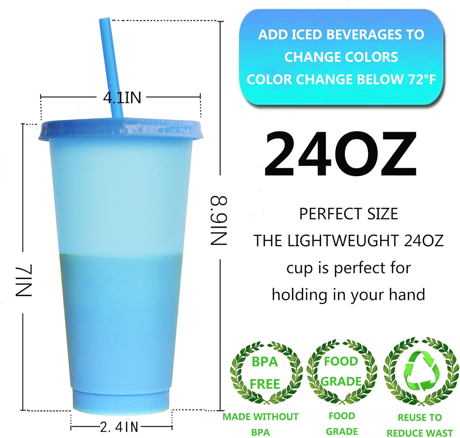 Pack of 3 Plastic Cute Cold Cu - Training Cup Straw ulasan dan harga