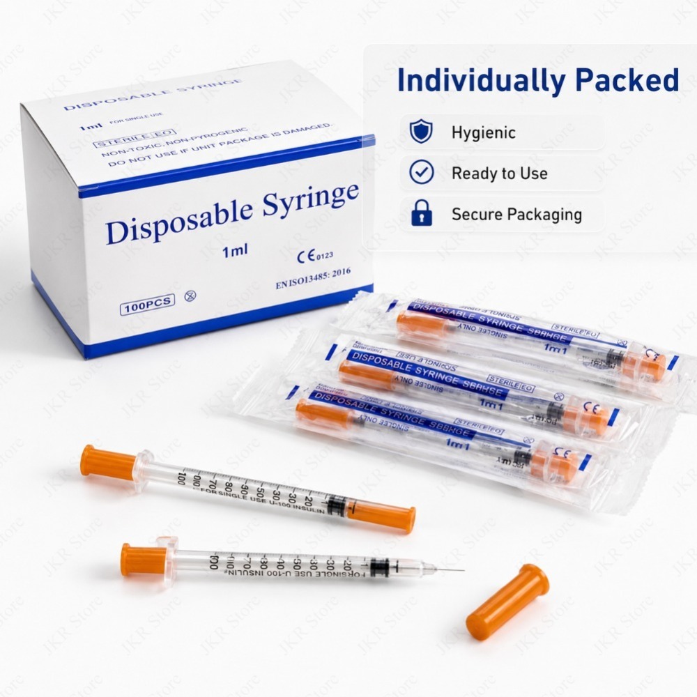 Sterile Veterinary Syringe 0.5 - Baby Food Allergy Rash ulasan dan harga