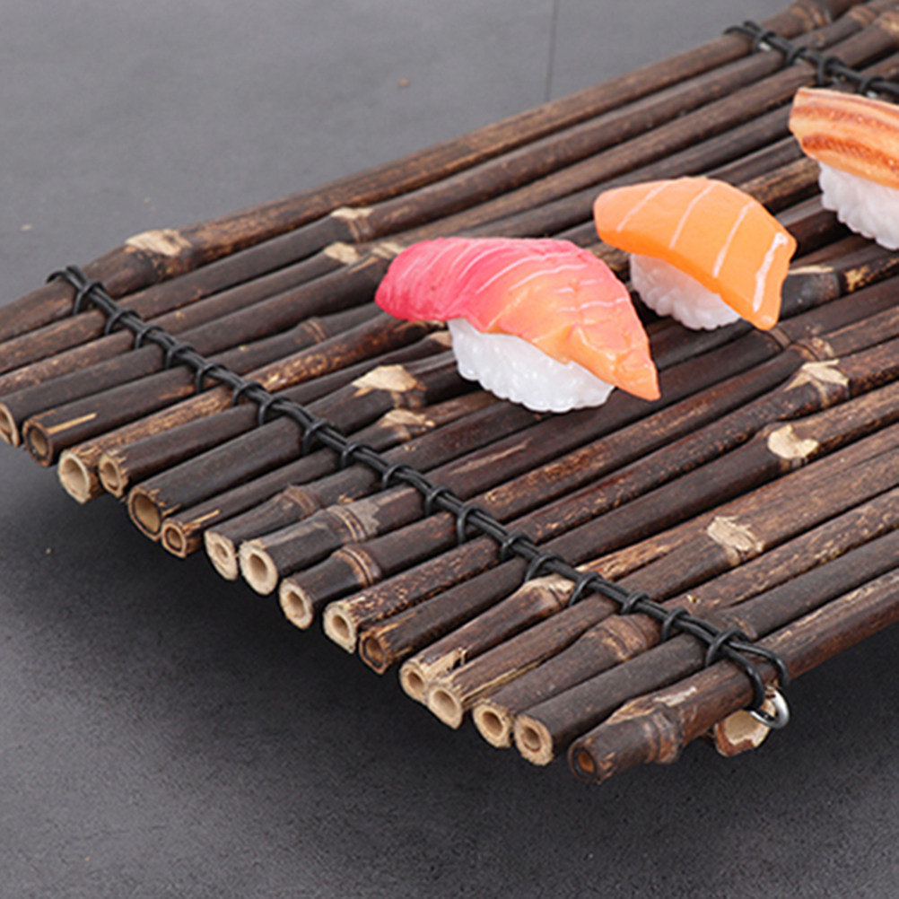 Elegant Bamboo Tea Tray Rectan - Baby Food Catering ulasan dan harga