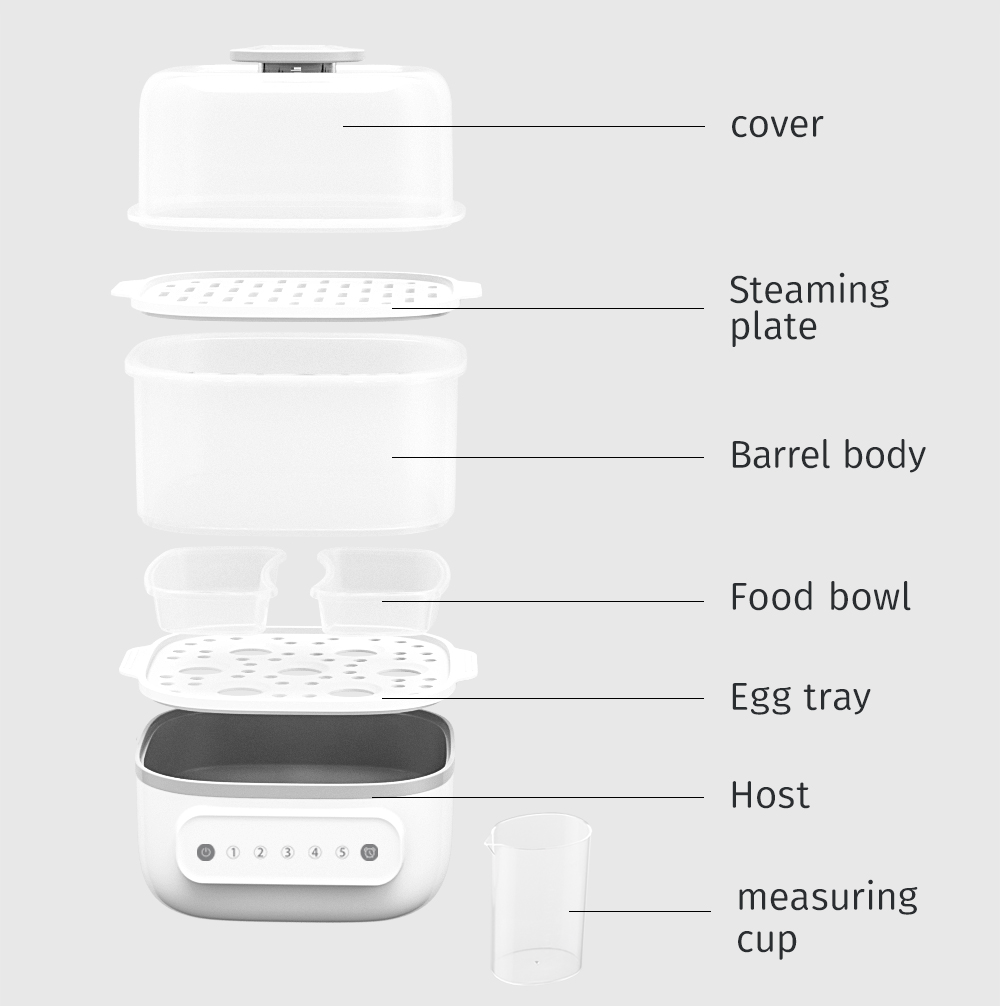 Supports Customized 2 Layer El - Baby Food Maker And Steamer ulasan dan harga