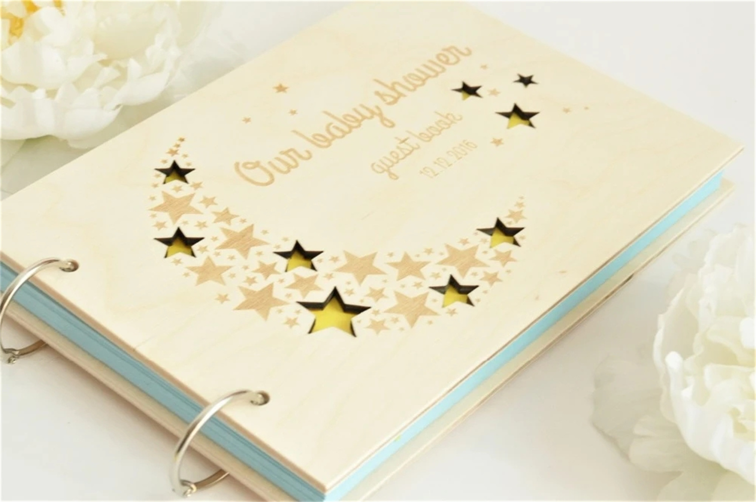 Customize Any Text Cross Wood  - Baby Food Book ulasan dan harga