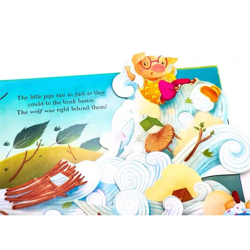 Usborne Pop-Up Three Little Pi - Baby Food Book ulasan dan harga