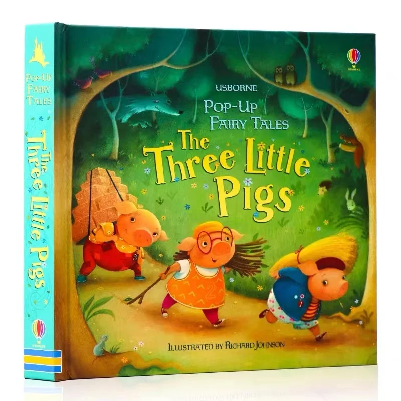 Usborne Pop-Up Three Little Pi - Baby Food Book ulasan dan harga