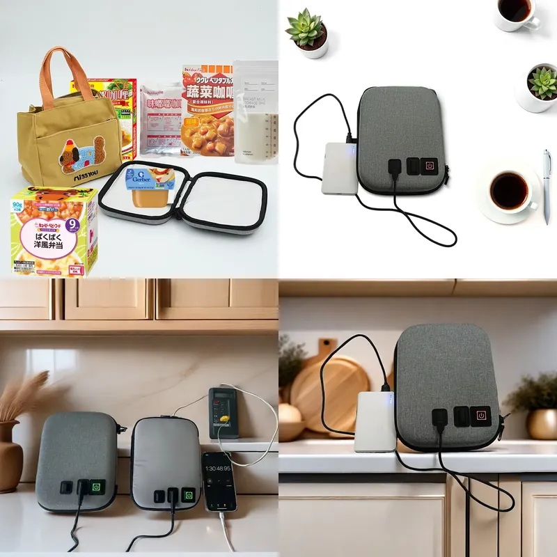 【CHIMU HOME】 Portable USB-Powe - Baby Food Reusable Pouches ulasan dan harga