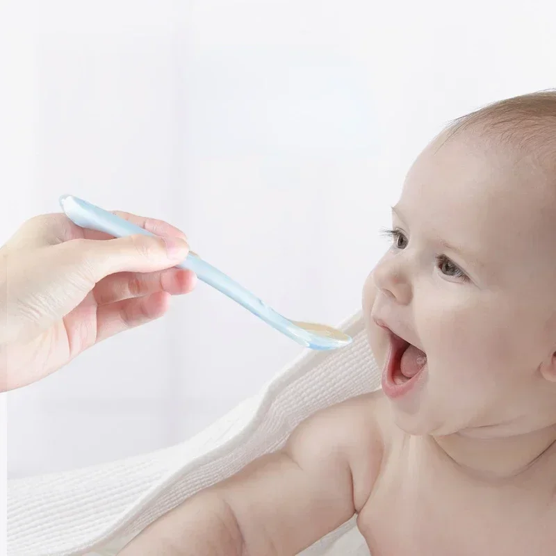 Soft Silicone Baby Spoon Toddl - Baby Food Guide ulasan dan harga