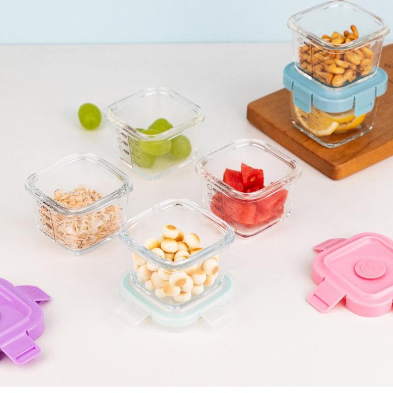 And Heat-resistant Storage Box - Baby Food Containers Glass ulasan dan harga