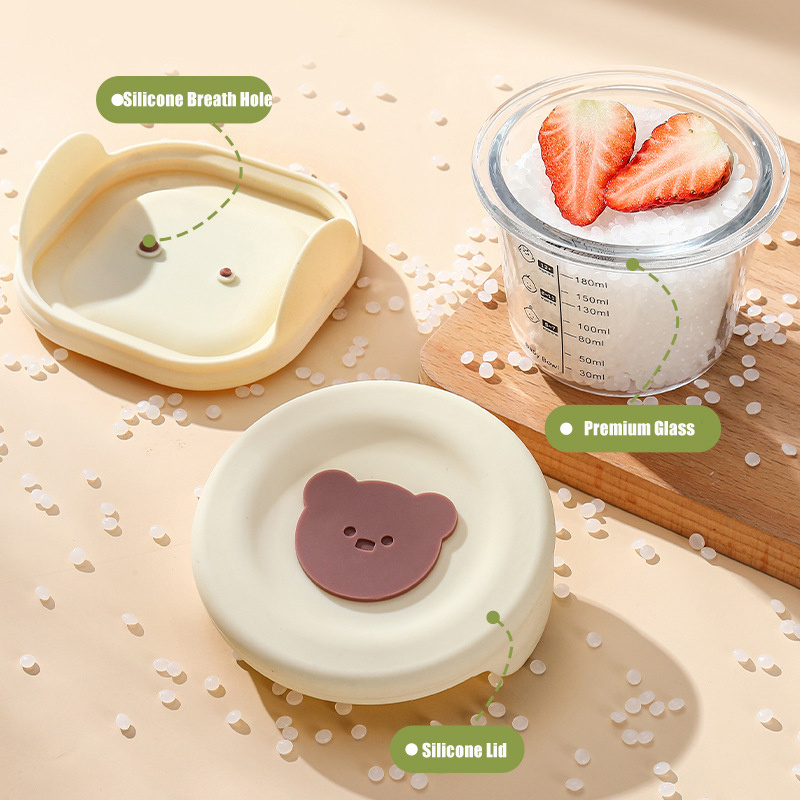 180ml Glass Baby Food Storage  - Baby Food Jar ulasan dan harga