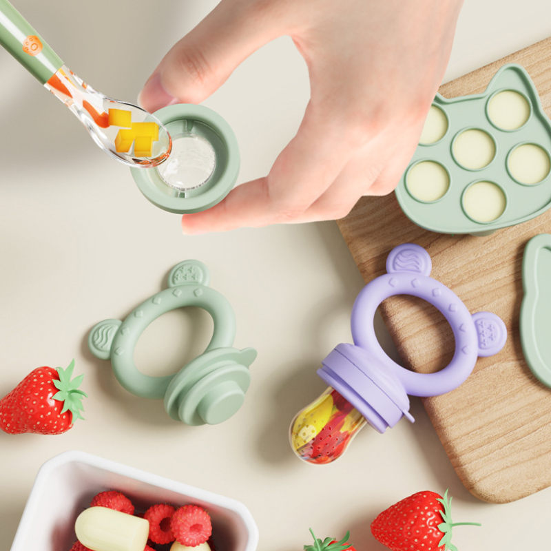 Baby Pacifier Fruit Feeder Wit - Baby Food Guide ulasan dan harga