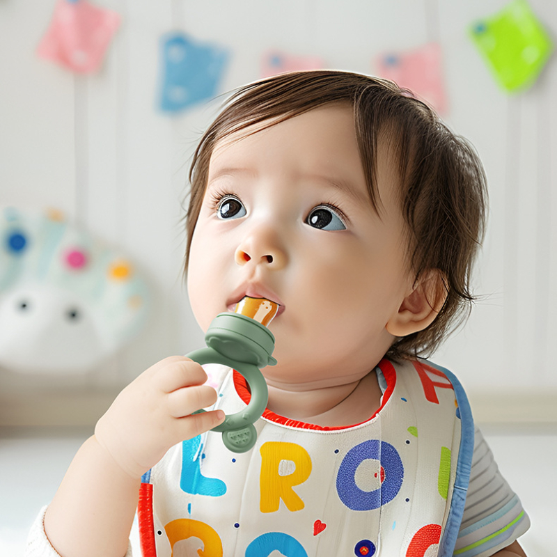 Baby Pacifier Fruit Feeder Wit - Baby Food Guide ulasan dan harga