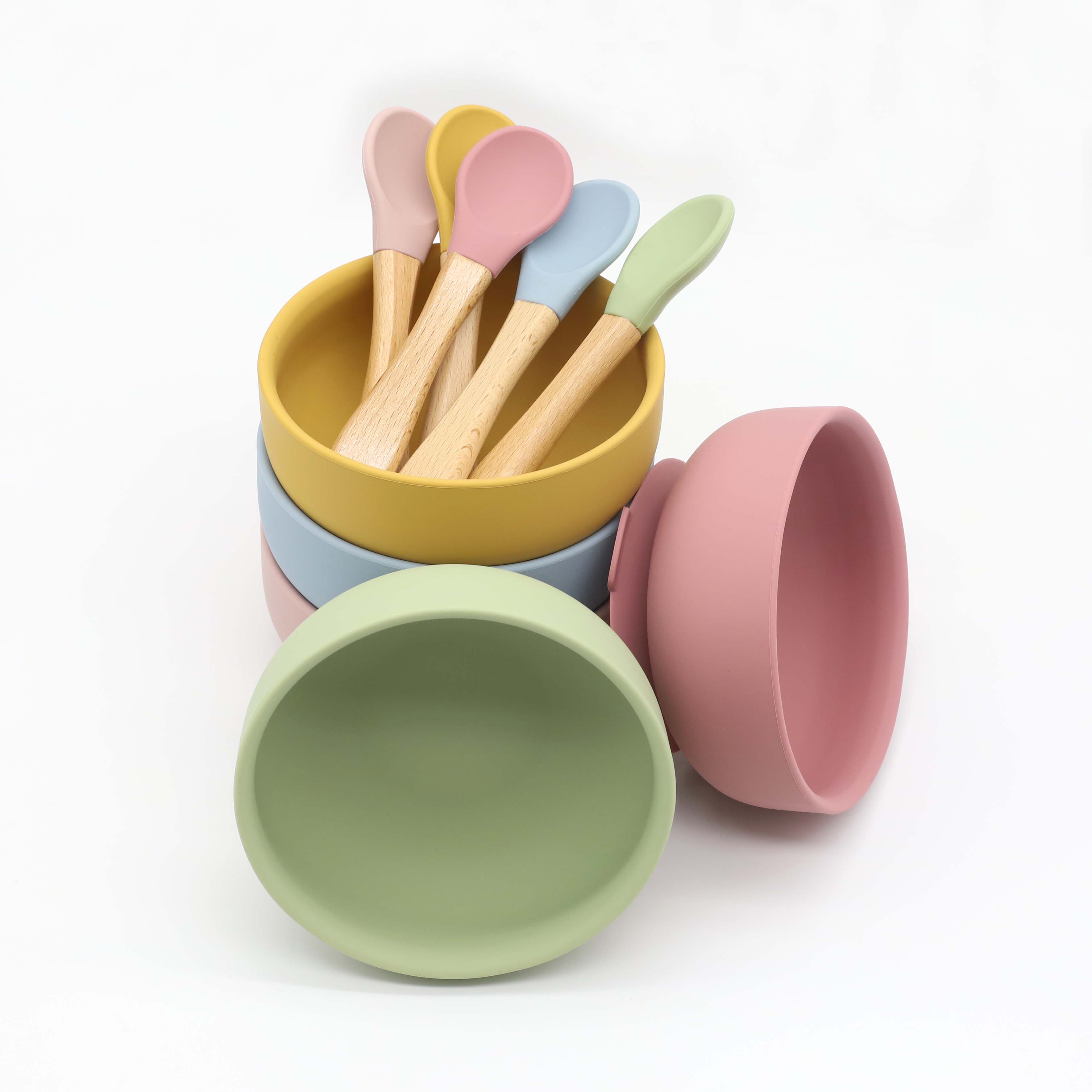Silicone bowl with suction cup - Baby Food Guide ulasan dan harga