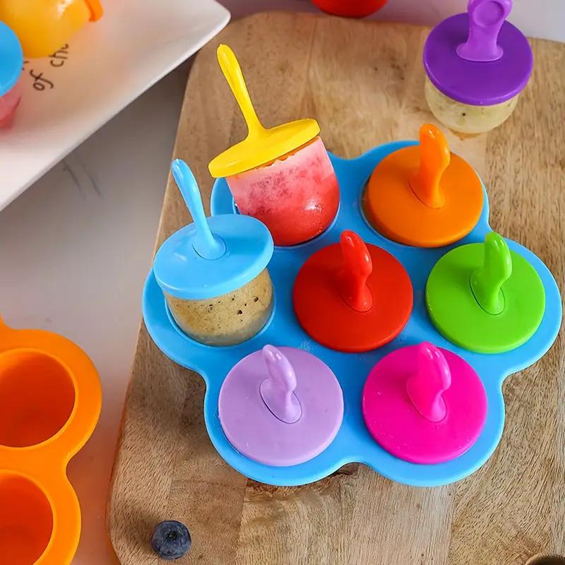 7-compartment silicone popsicl - Baby Food Zubereiter ulasan dan harga