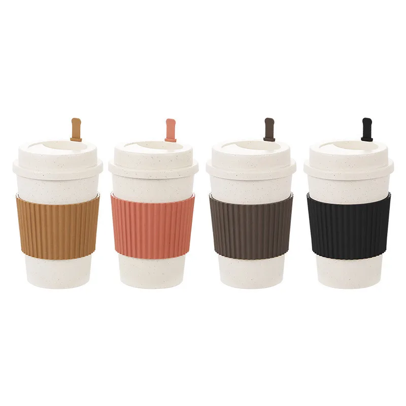 450ML Coffee Cups With Lids Wh - Training Cup Straw ulasan dan harga
