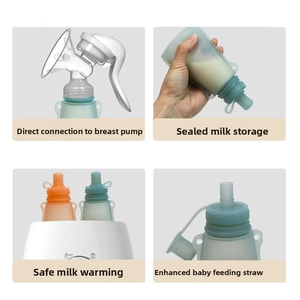 BPA Free Food Pouch Leak-proof - Baby Food Reusable Pouches ulasan dan harga