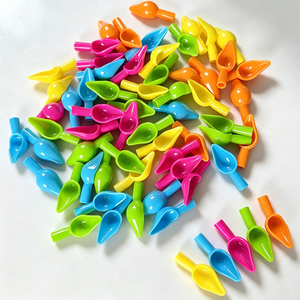 Mini Colorful Plastic Feeding  - Feeding Baby Food ulasan dan harga