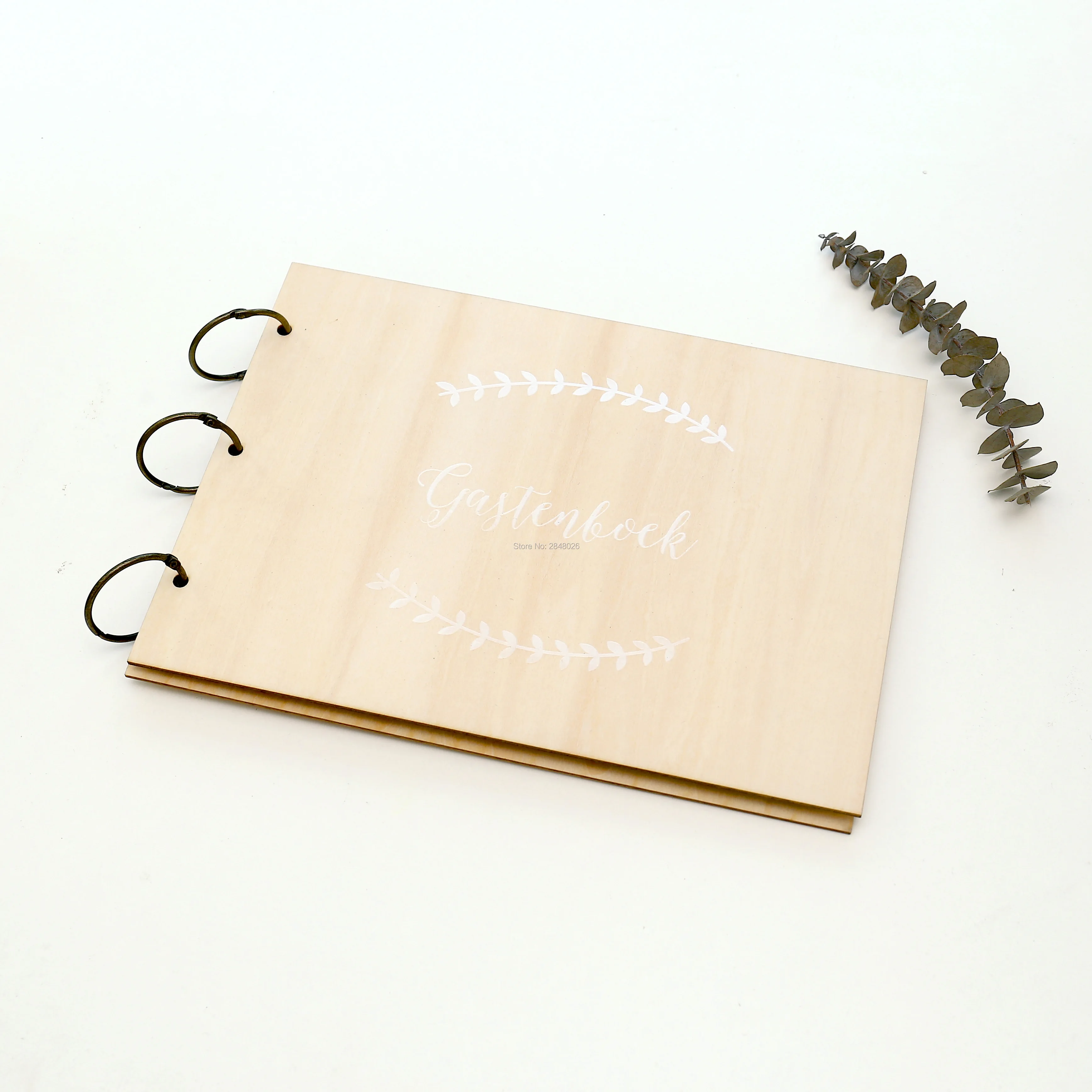 Rustic engraved Christening Ba - Baby Food Book ulasan dan harga