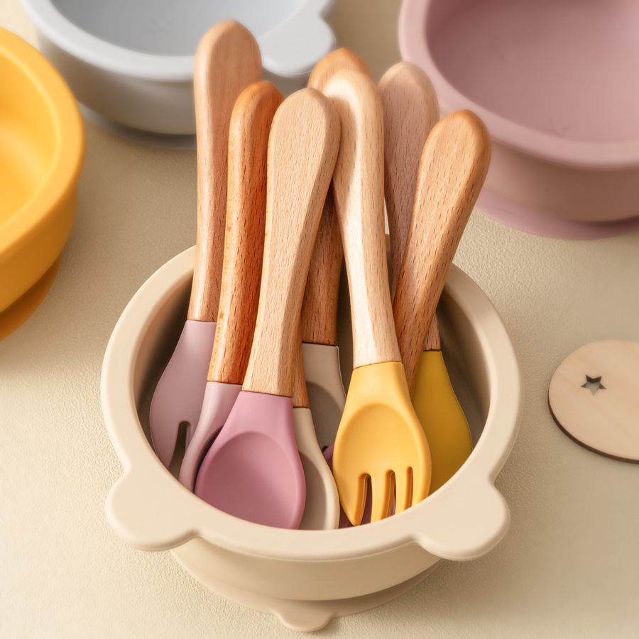 2PCS Baby Learning Spoons Uten - Baby Food Guide ulasan dan harga