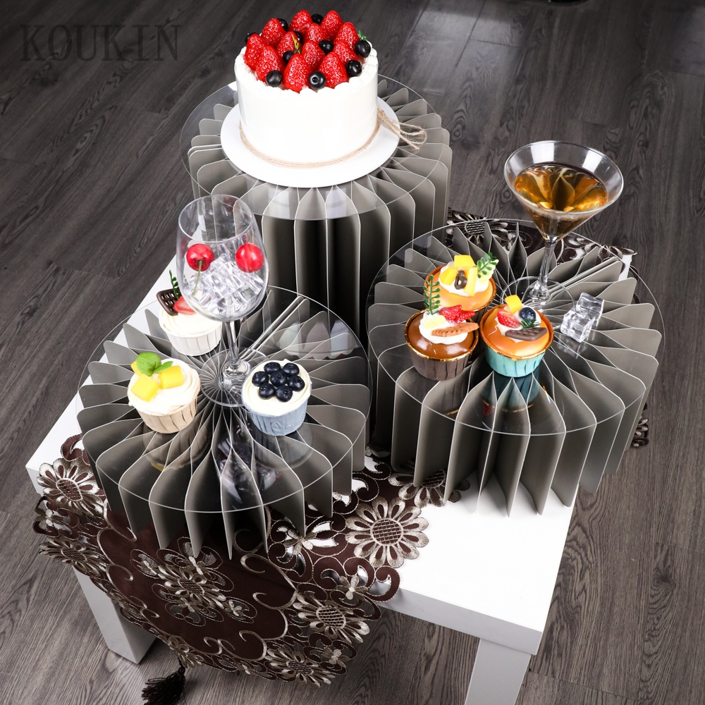 Food Risers for Buffet Table D - Baby Food Catering ulasan dan harga