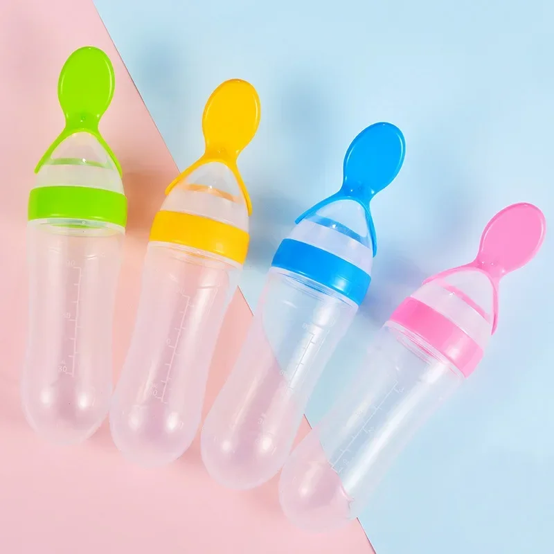 Safe Baby Feeding Bottle Spoon - Baby Food Jar ulasan dan harga