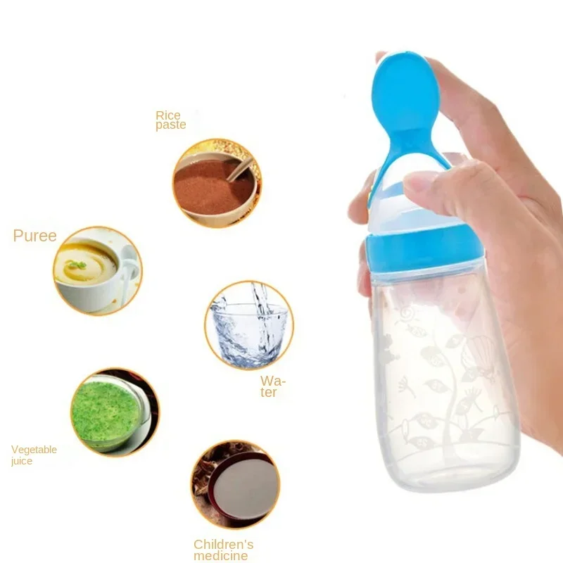 Safe Baby Feeding Bottle Spoon - Baby Food Jar ulasan dan harga