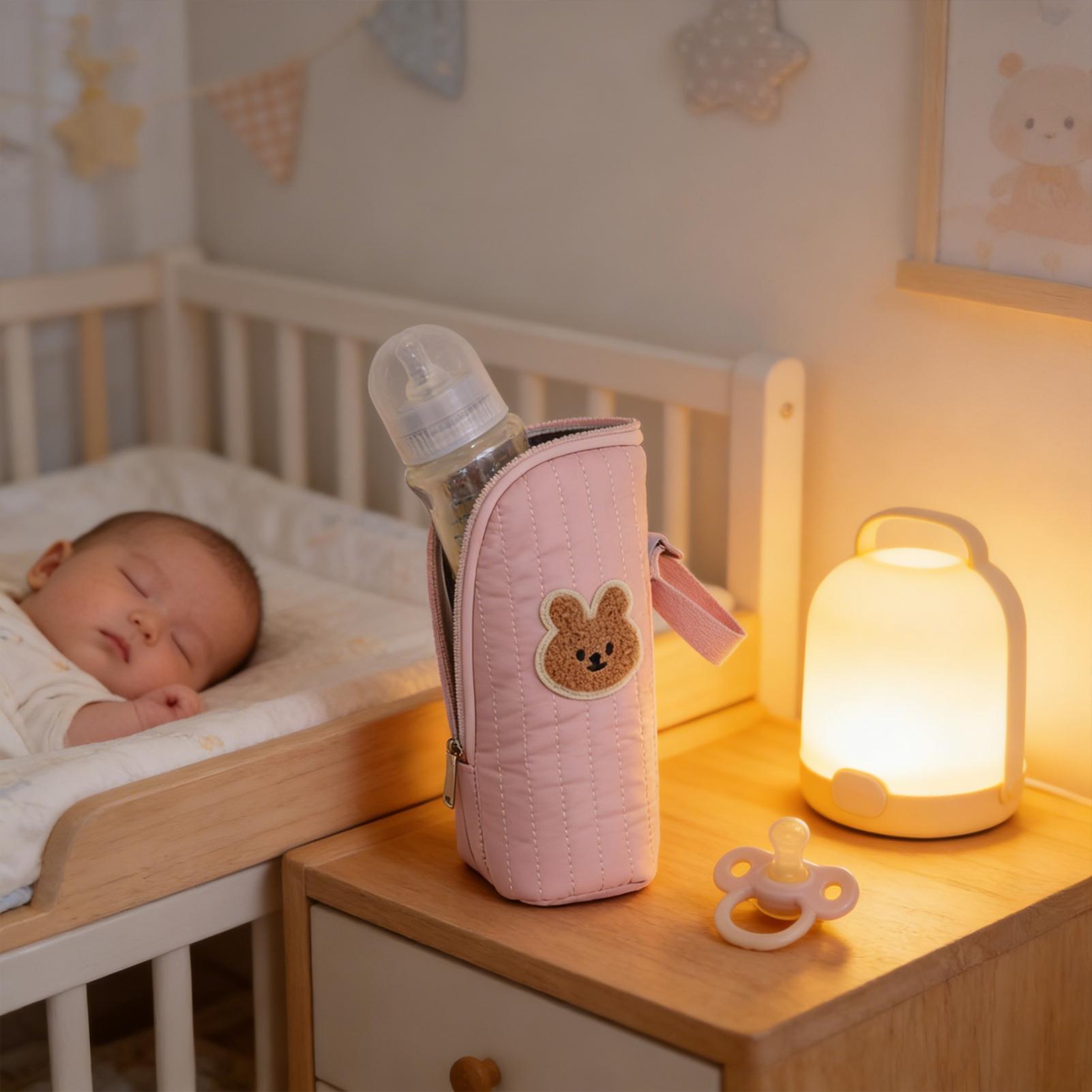 Insulated Bottle Bag Portable  - Baby Food Warmer ulasan dan harga