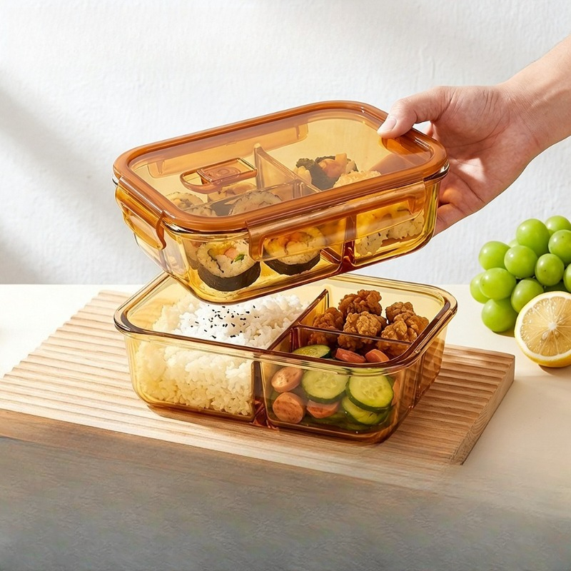 HIGH BOROSILICATE GLASS COMPAR - Baby Food Containers Glass ulasan dan harga