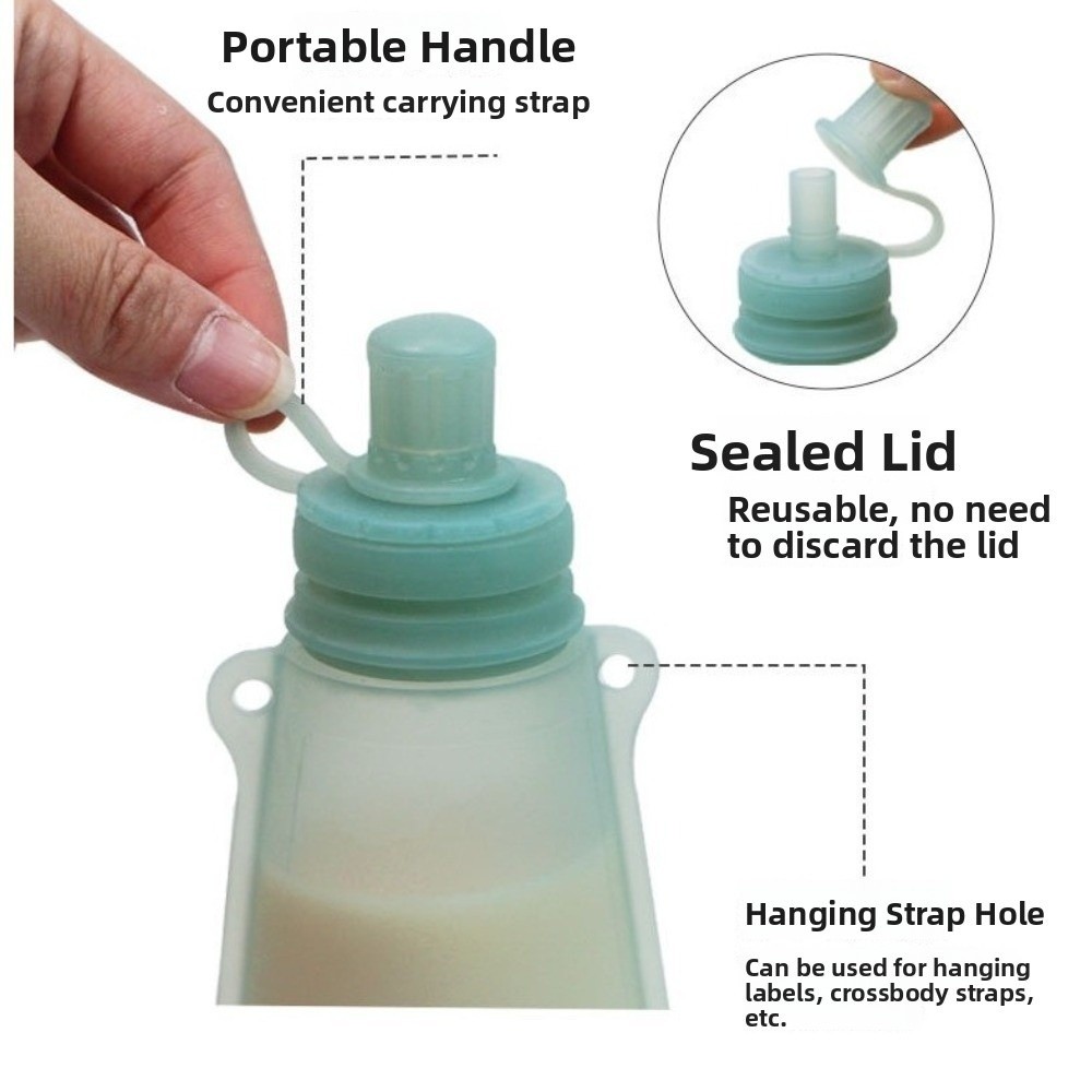 BPA Free Silicone Baby Food Po - Baby Food Reusable Pouches ulasan dan harga