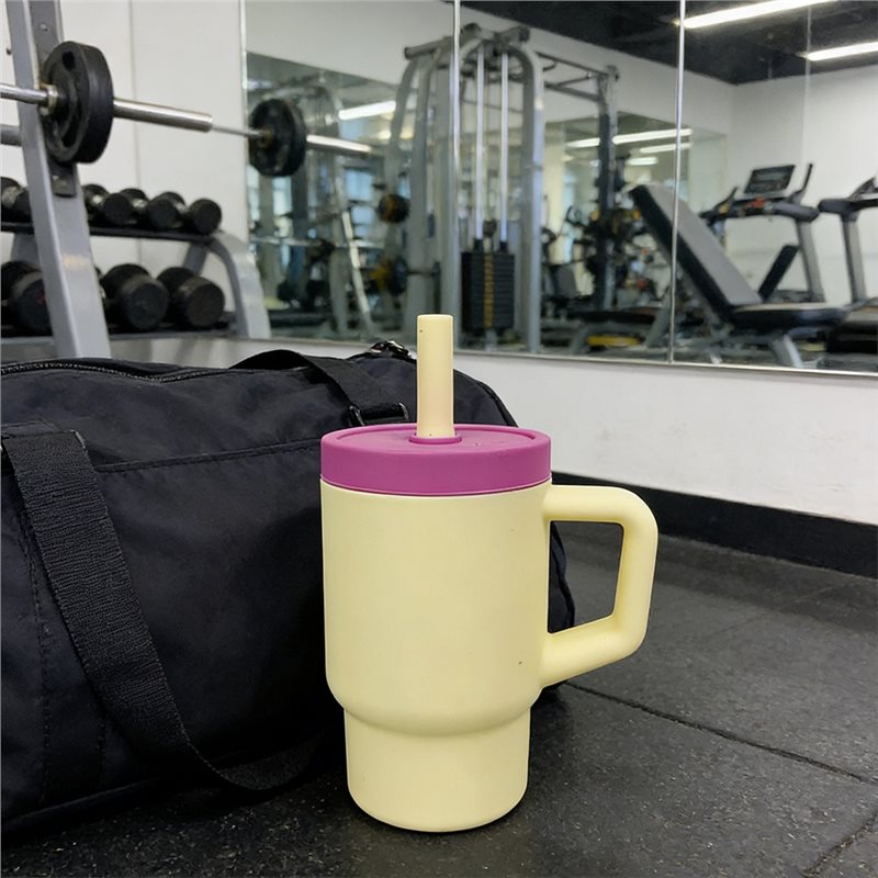 AB66-With Straw And Handle Min - Training Cup Straw ulasan dan harga