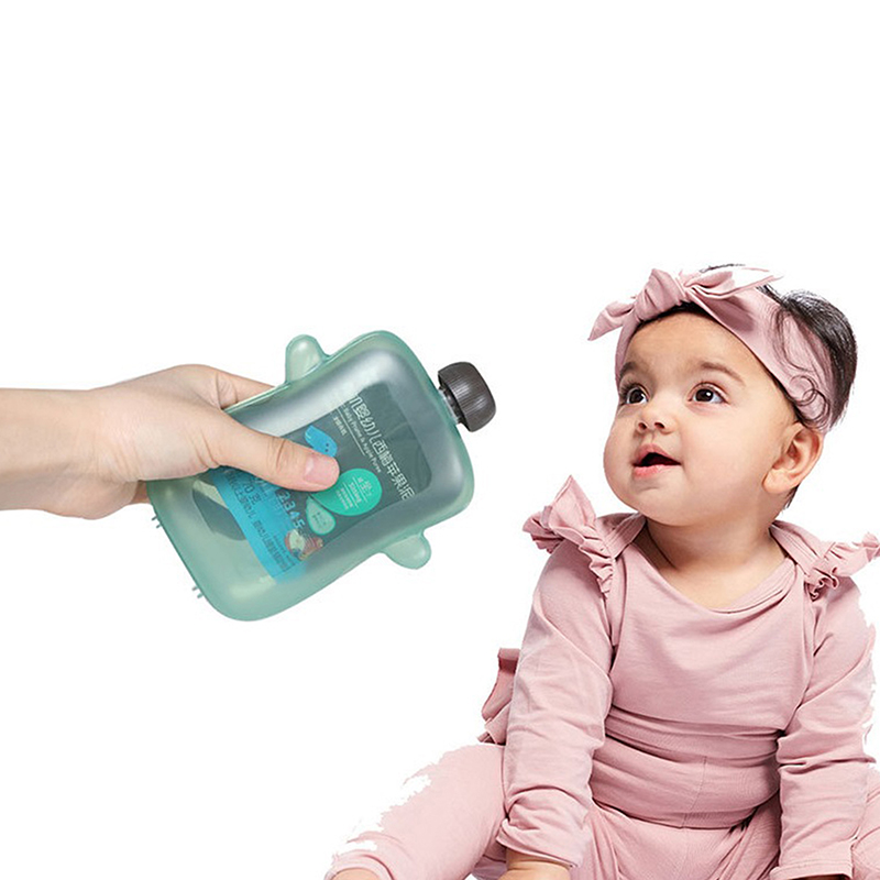 Self-Feeding Baby Food Pouch H - Baby Food Reusable Pouches ulasan dan harga