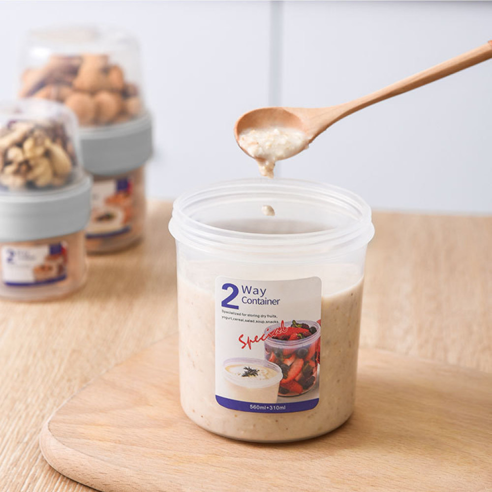 Double Layer Leakproof Food Ca - Baby Food Jar ulasan dan harga